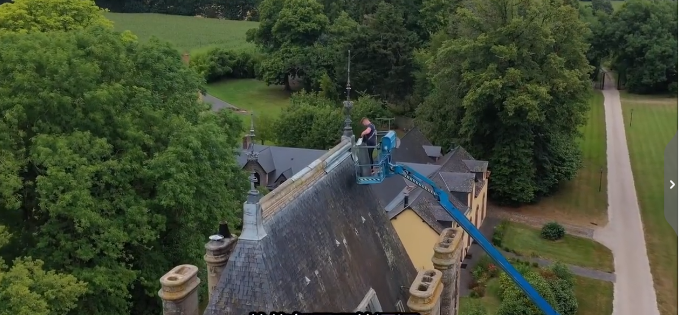 帶你看世界，防墜器助力法國(guó)城堡修復(fù)工作